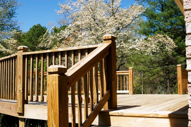 Redwood Deck Installation in Redmond, WA